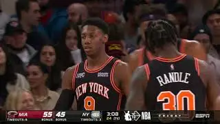 MSG Chants RJ BARRETT After 30 PTS in 1H! 🙌