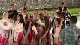 Folk dancing in Prizren - KOSOVO 2022