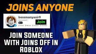 How To Join Someone With Joins Off In Roblox - Join Someone Without Being Friends