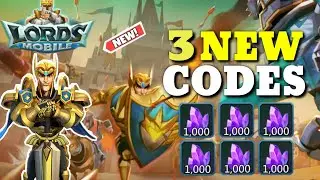 3 NEW LORDS MOBILE REDEEM CODES DECEMBER 2022 || LORDS MOBILE CODES 2022 || LORDS MOBILE