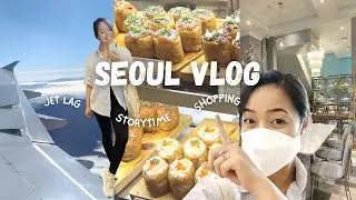 KOREA VLOG | solo travel day 1, exploring lotte mall, from san diego to seoul