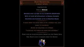 Path of Exile: РЕЦЕПТ Dead Reckoning / Возмездие мёртвых