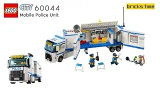 Lego City Mobile Police Unit 60044 Speed build | Stop Motion