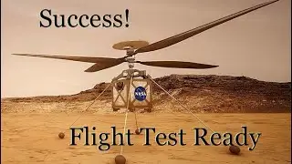 Successful Systems Check, Ingenuity Drone Ready For First Flight On Mars