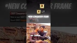 New Conqueror Frame Wtf Bgmi | Pubg Mobile #bgmi #pubg #gaming #shorts #trendingshorts