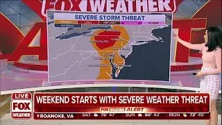 Severe Storm Threat With Damaging Winds Possible In Northeast This Weekend