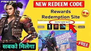 Free Fire Max New Redeem Code Today | Rewards Redemption Website | Free Fire Redeem Code Kab milega