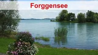 Forggensee - the largest lake in the Allgäu