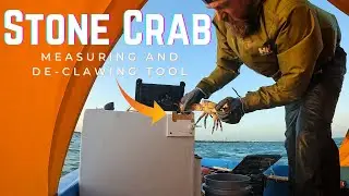 Home Made Stone Crab Tool & Pulling Traps Before a Hurricane