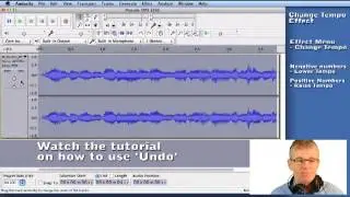 21 How to Change Tempo in Audacity - Video Guide to Audacity