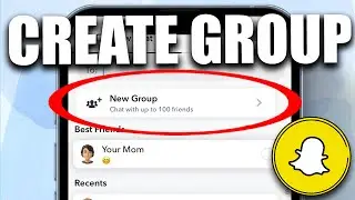 How to Make a Group Chat on Snapchat (IOS/ANDROID)