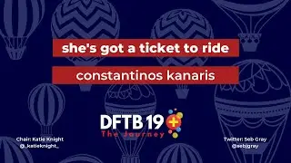 Prepare for transport: Costas Kanaris at DFTB19