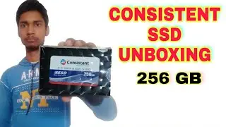 Unboxing Consistent Low Price Ssd 256 GB