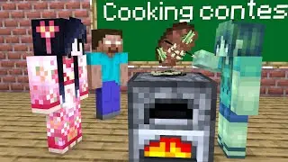 Funny Cooking Fails Compilation - Minecraft Animation