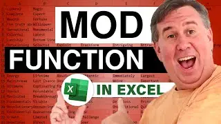 Excel - Unlock the Power of the MOD Function in Excel | Microsoft Excel Tutorial - Episode 541