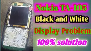 Nokia ta1034 display Black problem//Nokia 105 LCD White problem