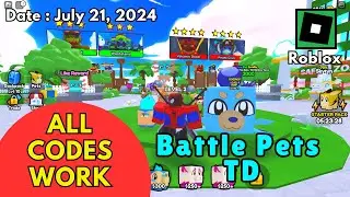 *All Codes Work* Battle Pets TD, July 21, 2024