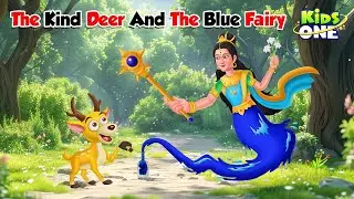 The Kind Deer and the Blue Fairy | English Cartoon Stories | Moral Stories | Fairy Tales