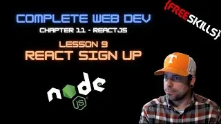 Web Dev 11 - 9 React Sign Up