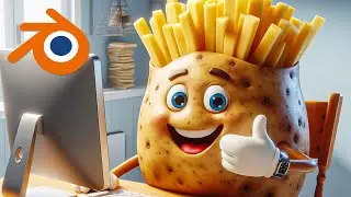 Running Blender on my POTATO PC in 2024!