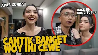 BANGUNIN CEWE INI JAM 2 PAGI, SURUH MAKE UP‼️ MAU NGAPAIN?? TAPI KO MALAH BEGINI, CANTIK BANGET