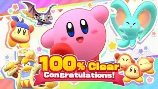 Kirby and the Forgotten Land - All Endings (Normal, True, Secret, 100%)