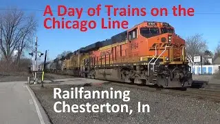 Cold Air, Hot Rails! Railfanning in Chesterton, Indiana