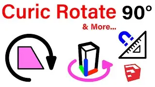 Curic Rotate, Reset Rotation and length snapping Extensions For SketchUp