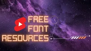 Free Fonts Resources 