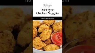 Air Fryer Chicken Nuggets - Easy Lunch or Dinner Recipe #shorts #airfryerrecipes #nuggets #dinner