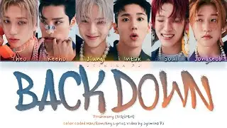 P1Harmony (피원하모니) - 'Back Down' Lyrics (Color Coded_Han_Rom_Eng)