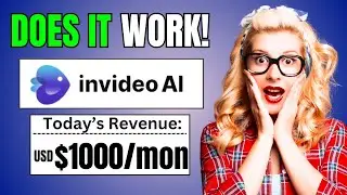 Invideo AI Tutorial - How to Make Money Online With AI Videos (Completely Faceless)