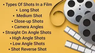 Film Studies - Types of shots in a Film & Camera angles #keralauniversity #6thsemester #filmstudies💯