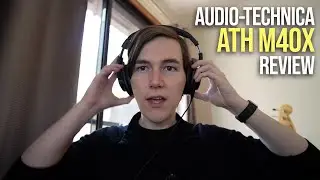 Audio Technica ATH M40x Studio Headphones Review