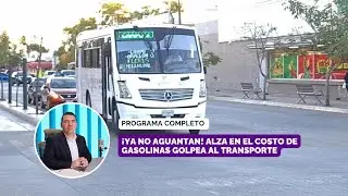 ¡Ya no aguantan! Alza en el costo de gasolinas golpea al transporte