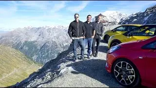 Opel Corsa OPC vs. Renault Clio RS Trophy vs. Ds3 Performance - Drei Giftzwerge gegen Stelvio