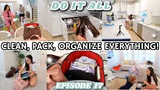 Big Surprise! DO IT ALL | Speed Cleaning, Organizing, Packing, Major SAHM MOTIVATION 2023!