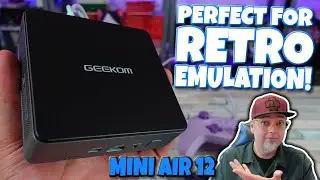 Cheap & Small Retro Emulation Gaming PC? Geekom Mini Air 12 Test!