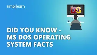 🔥 Did You Know - MS DOS Operating System Facts | Unbelievable Facts | #Shorts | Simplilearn