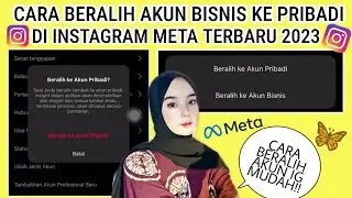 Cara Beralih Dari Akun Bisnis Ke Akun Pribadi Di Instagram Meta Terbaru 2023!!! Tutorial Viral 2023