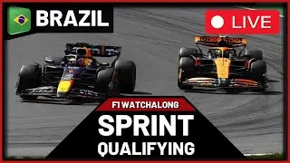 F1 Live - Brazil GP SPRINT Quali  Watchalong | Live timings + Commentary