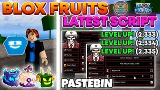 BLOX FRUITS Script Pastebin 2024 AUTO FARM | AUTO SEA EVENT | V4 | RAIN FRUIT | DF MASTERY (NO KEY)