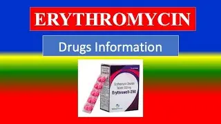 ERYTHROMYCIN - Generic Name, Drug class, Precautions ,  How to use,  Side Effects