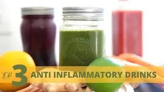 Top 3 Anti Inflammatory Juice Recipes | Reduce Inflammation