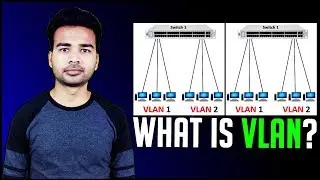 What is VLAN (Virtual LAN) | Difference between LAN and VLAN in Networking