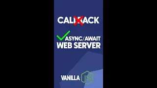 Async Await Web Server | Node JS Tutorial