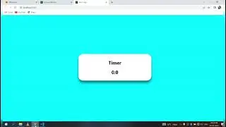 Create a Timer using React js