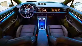 Porsche Macan 2024 interior – Macan Turbo Electric