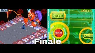 Megaman Battle Network 5 Double Team DS Finale Nebula Grey