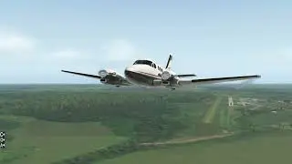 X-Plane 11 - Визуальный полёт без навигации